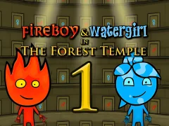 שפּיל Fireboy & Watergirl In The Forest Temple אָנליין