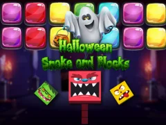 שפּיל Halloween Snake and Blocks אָנליין