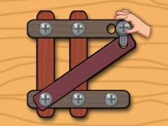 שפּיל Wood Nuts Master: Screw Puzzle אָנליין