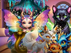 שפּיל Mysterious Familiars Enchanted Bestiary אָנליין