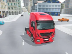 שפּיל City Driving Truck Simulator 3d אָנליין
