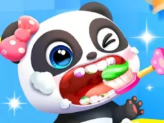שפּיל Jigsaw Puzzle: Baby Panda Teeth Health אָנליין
