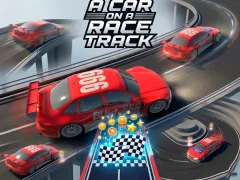 שפּיל A Car on a Race Track אָנליין
