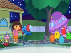 שפּיל Dora The explorer Dora's Space Adventure אָנליין