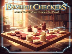 שפּיל English Checkers אָנליין