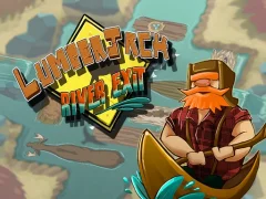 שפּיל Lumberjack : River exit אָנליין