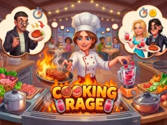 שפּיל Cooking Rage אָנליין