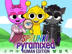 שפּיל Sprunki Pyramixed: Human Edition אָנליין