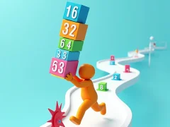 שפּיל Cube Stack 2048 אָנליין