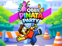 שפּיל Obby Pinata Party אָנליין