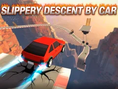 שפּיל Slippery Descent By Car אָנליין