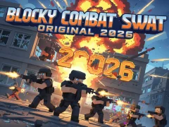 שפּיל Blocky Combat Swat Original 2026 אָנליין