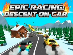 שפּיל Epic Racing: Descent on Car אָנליין