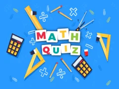 שפּיל Math Quiz Game אָנליין