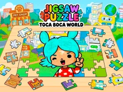שפּיל Jigsaw Puzzle: Toca Boca World אָנליין