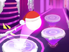 שפּיל Hop Ball 3D: Dancing Ball on Marshmello Tiles Road אָנליין
