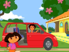 שפּיל Dora The explorer Dora's Ride-Along City Adventure אָנליין