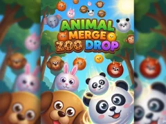 שפּיל Animal Merge Zoo Drop אָנליין