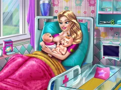 שפּיל Mommy Twins Birth אָנליין