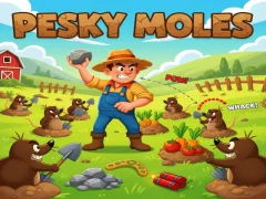 שפּיל Pesky Moles אָנליין