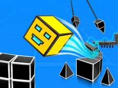 שפּיל Geometry Rush 4D אָנליין