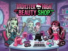 שפּיל Monster High Beauty Shop אָנליין