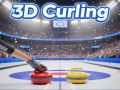 שפּיל 3D Curling אָנליין