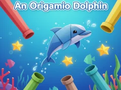 שפּיל An origami dolphin אָנליין