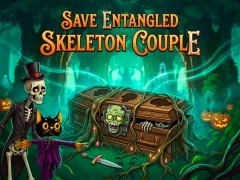 שפּיל Save Entangled Skeleton Couple אָנליין