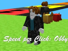 שפּיל Speed per Click: Obby אָנליין