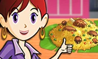 שפּיל Sara's Cooking Class: Mutton Biryani אָנליין