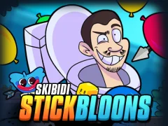 שפּיל Skibidi Stick Bloons אָנליין