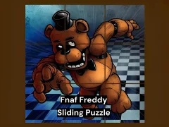 שפּיל Fnaf Freddy Sliding Puzzle אָנליין