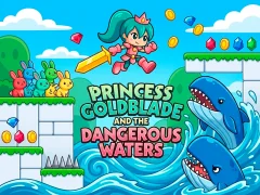 שפּיל Princess Goldblade and the Dangerous Waters אָנליין