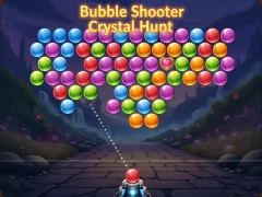 שפּיל Bubble Shooter Crystal Hunt אָנליין