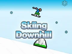 שפּיל Skiing Downhill אָנליין