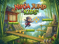 שפּיל Ninja Jump Kids אָנליין
