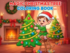 שפּיל Magic Christmas Tree Coloring Book אָנליין