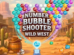 שפּיל Number Bubble Shooter Wild West אָנליין