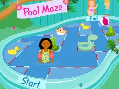 שפּיל Kelly Club: Pool Maze אָנליין