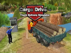 שפּיל Cargo drive - Truck Delivery Simulator אָנליין