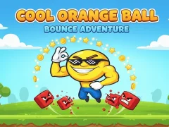 שפּיל Cool Orange Ball: Bounce Adventure אָנליין