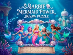 שפּיל Barbie Mermaid Power Jigsaw Puzzle אָנליין