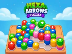 שפּיל Hexa Arrows Puzzle אָנליין
