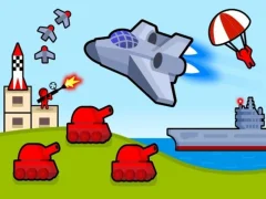 שפּיל Bomber Plane: 2D Air Strike אָנליין