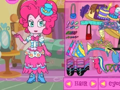 שפּיל My little pony Equestria Girls Pinkie Pie Dress Up אָנליין