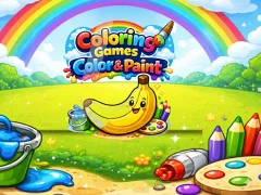 שפּיל Coloring Games Color & Paint אָנליין