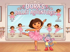 שפּיל Dora's Ballet Adventures אָנליין
