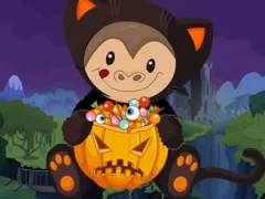 שפּיל Halloween Monkey Jumper אָנליין