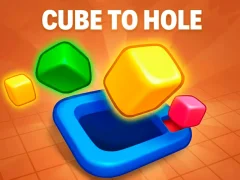 שפּיל Cube to Hole אָנליין